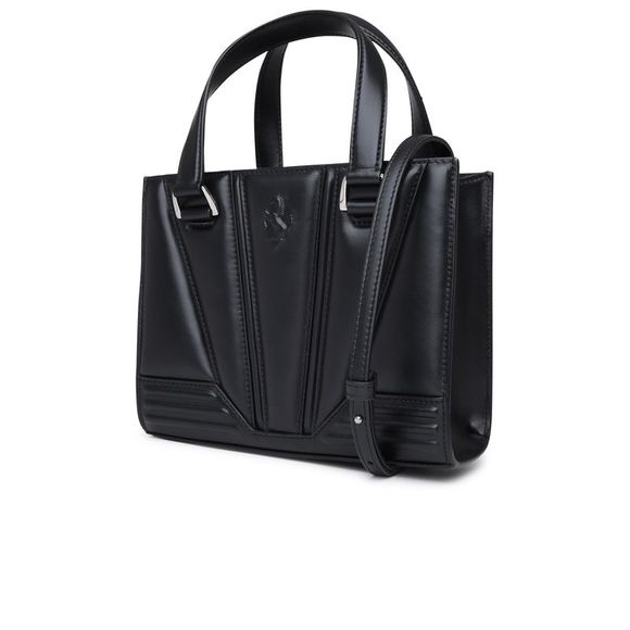 FERRARI Black Nappa Mini Bag - Picture 2 of 3